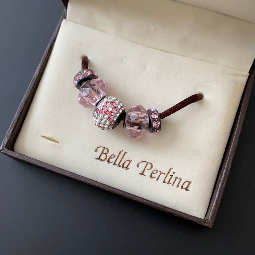 Bella Perlina Glass Crystal Beads Charms